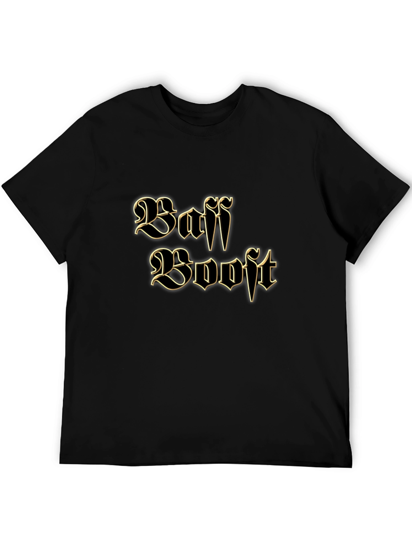 Baff Booft Graphic Tee - Black