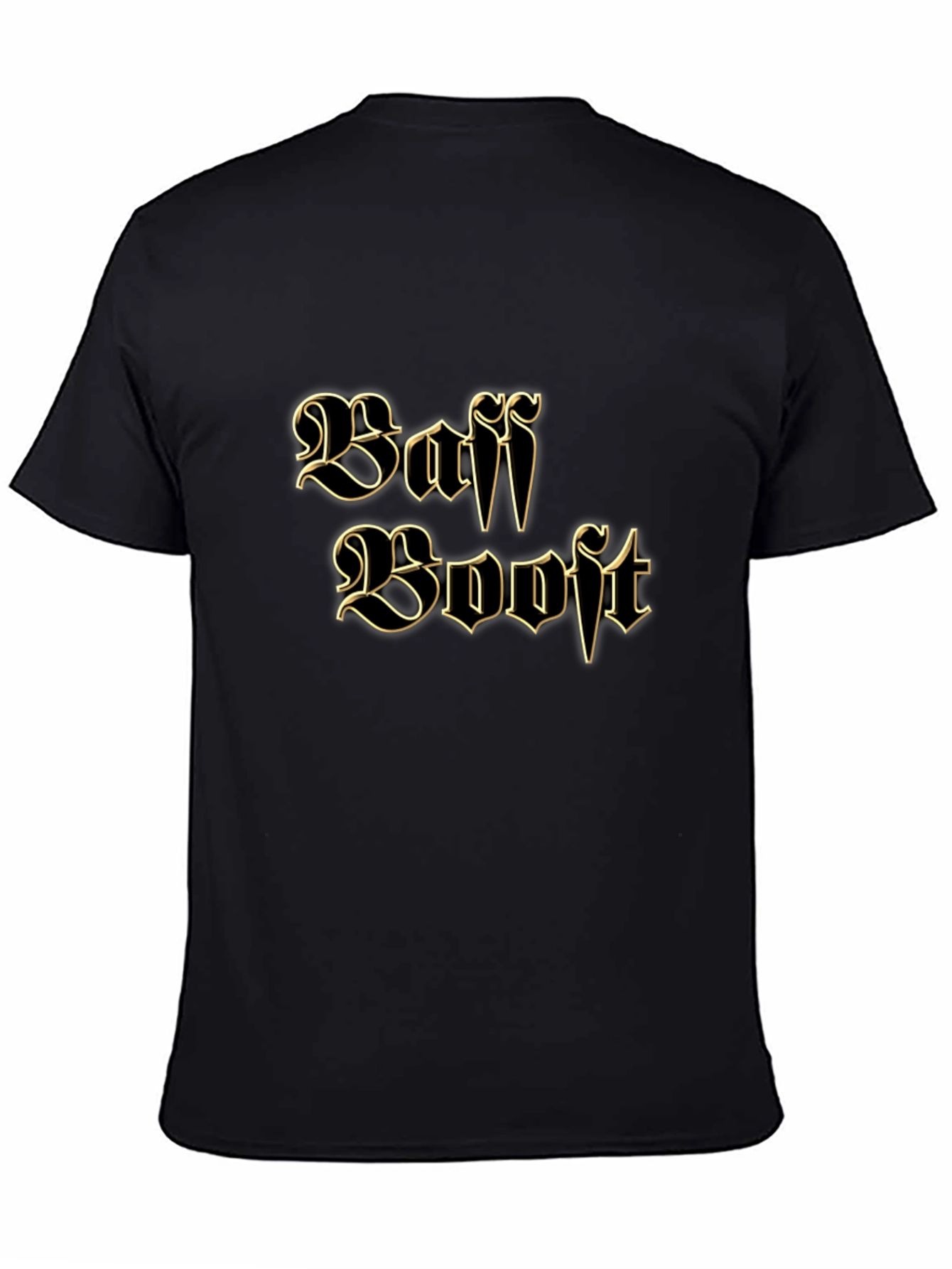 Baff Booft Graphic Tee - Black