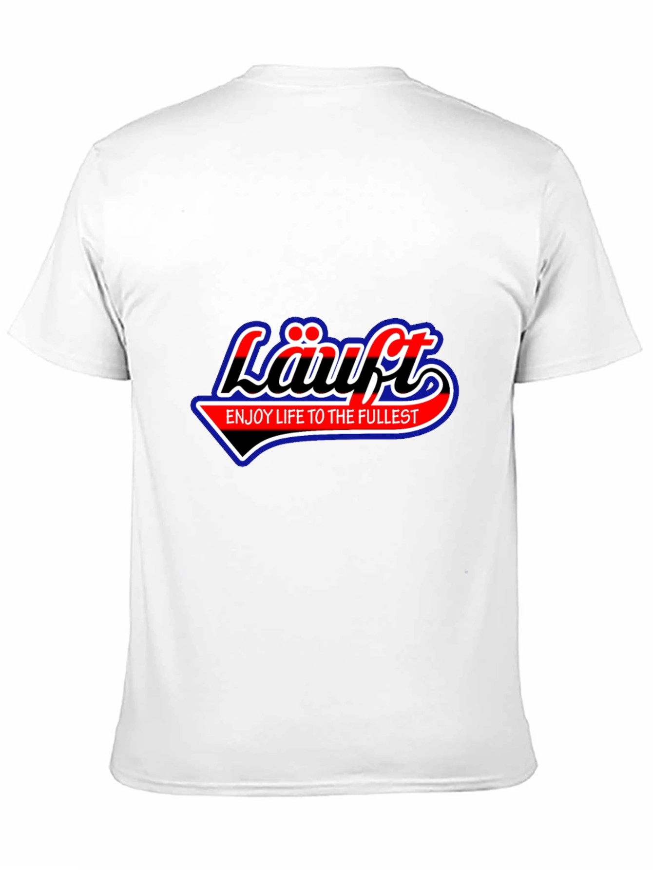 Lauft Graphic Tee - Enjoy Life to the Fullest