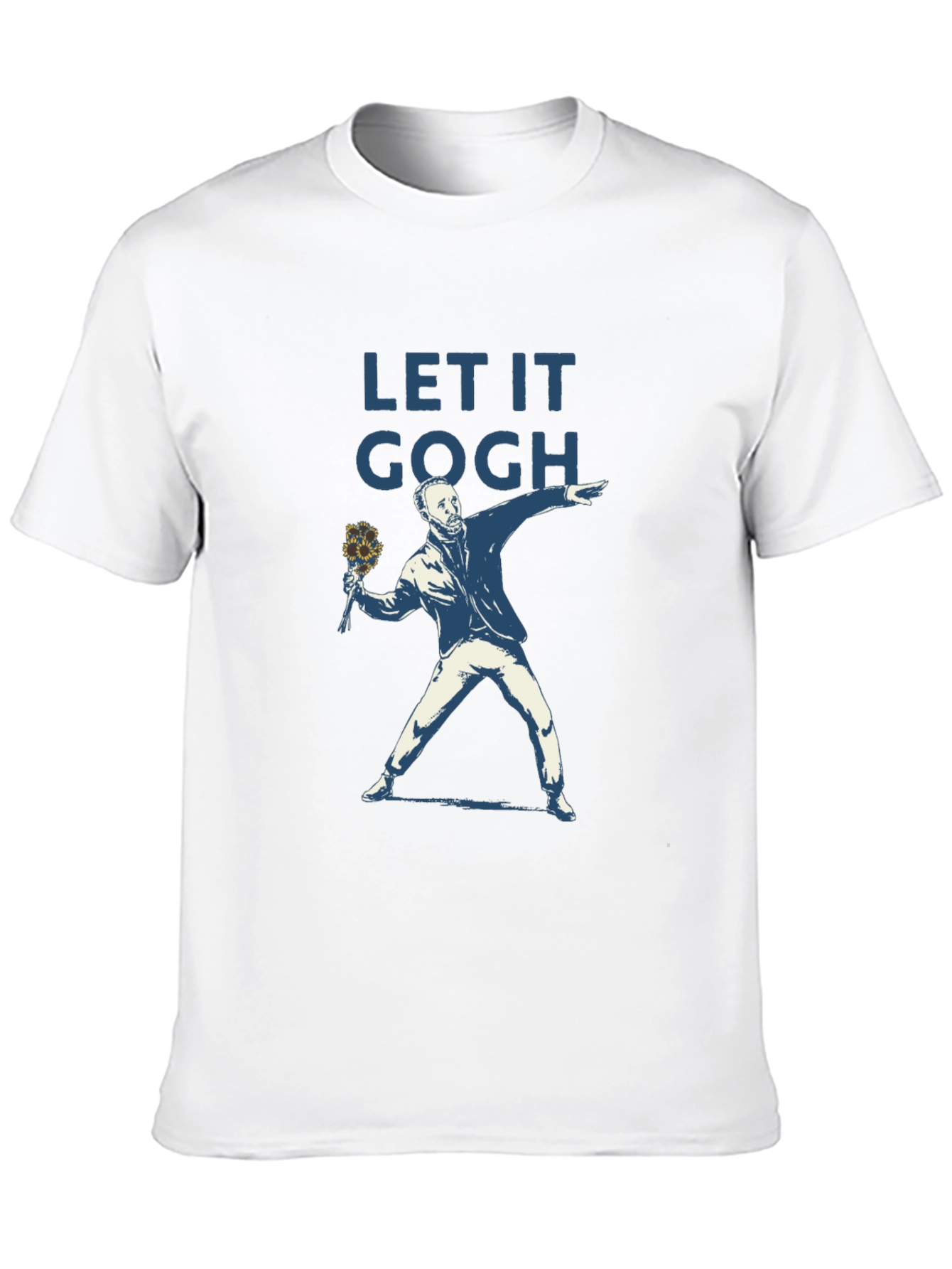 Let It Gogh T-Shirt - Artistic Graphic Tee
