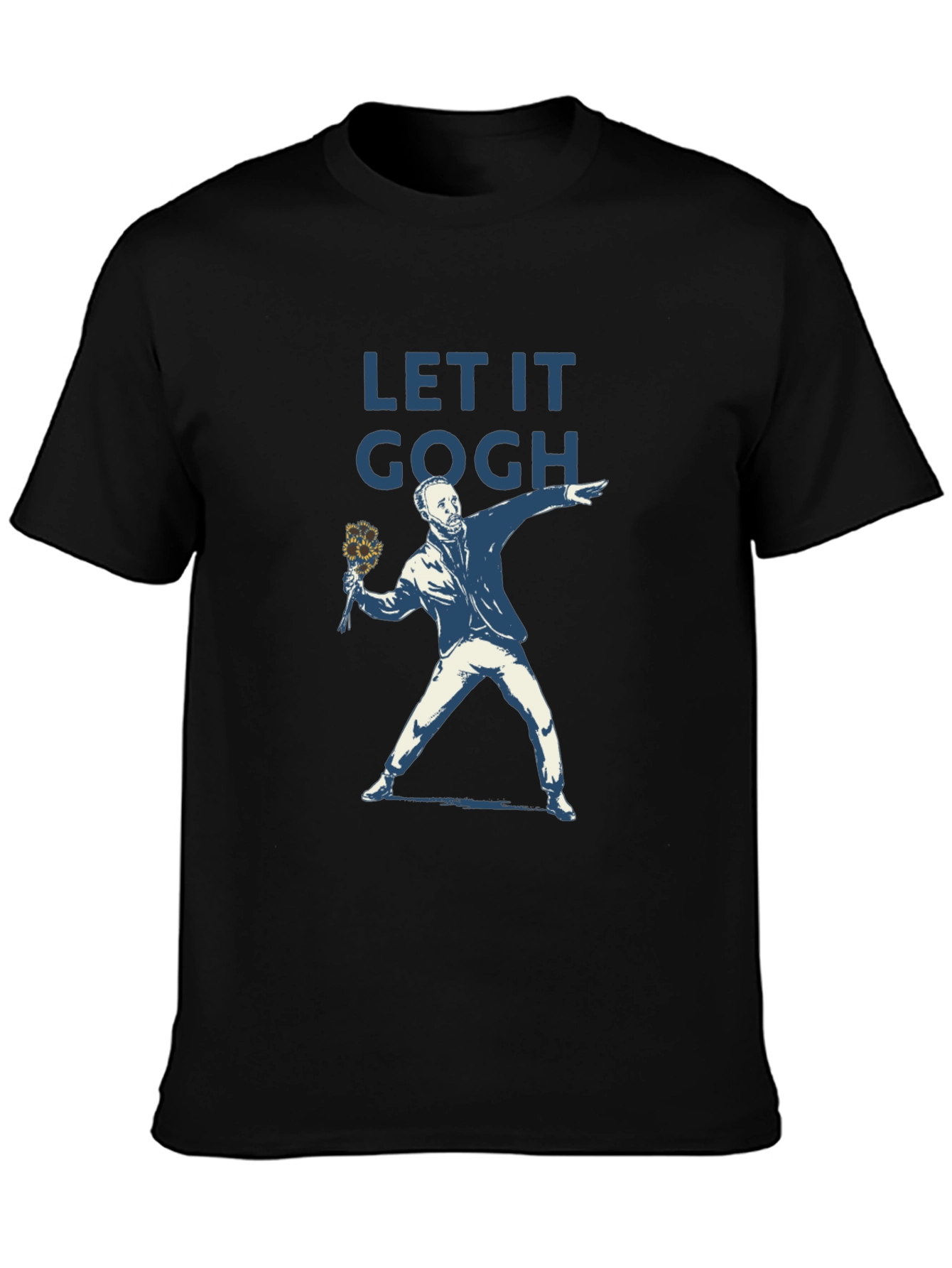 Let It Gogh T-Shirt - Artistic Graphic Tee