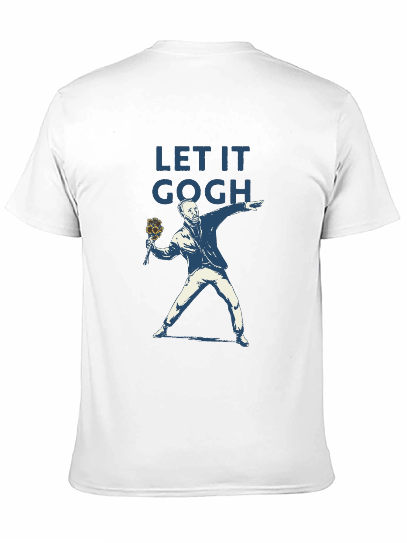 Let It Gogh T-Shirt - Artistic Graphic Tee