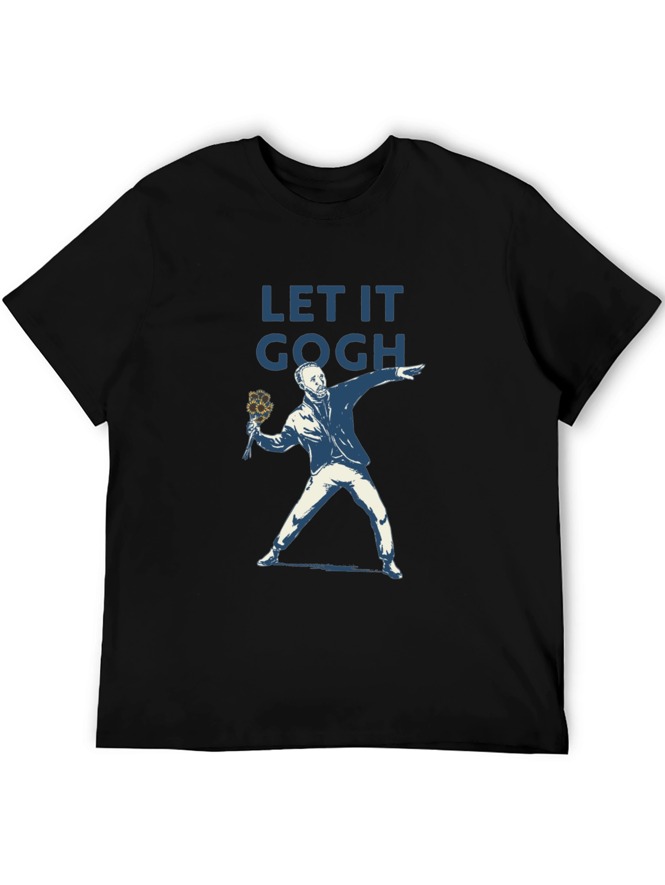 Let It Gogh T-Shirt - Artistic Graphic Tee