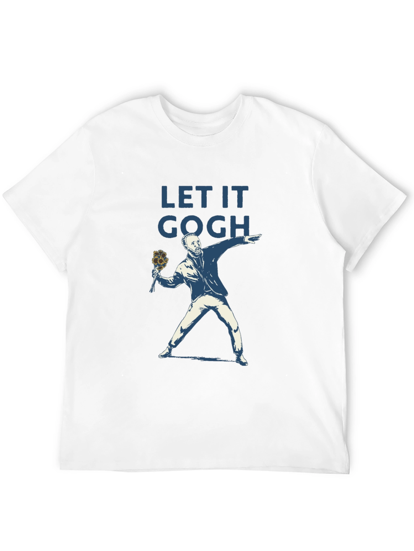 Let It Gogh T-Shirt - Artistic Graphic Tee