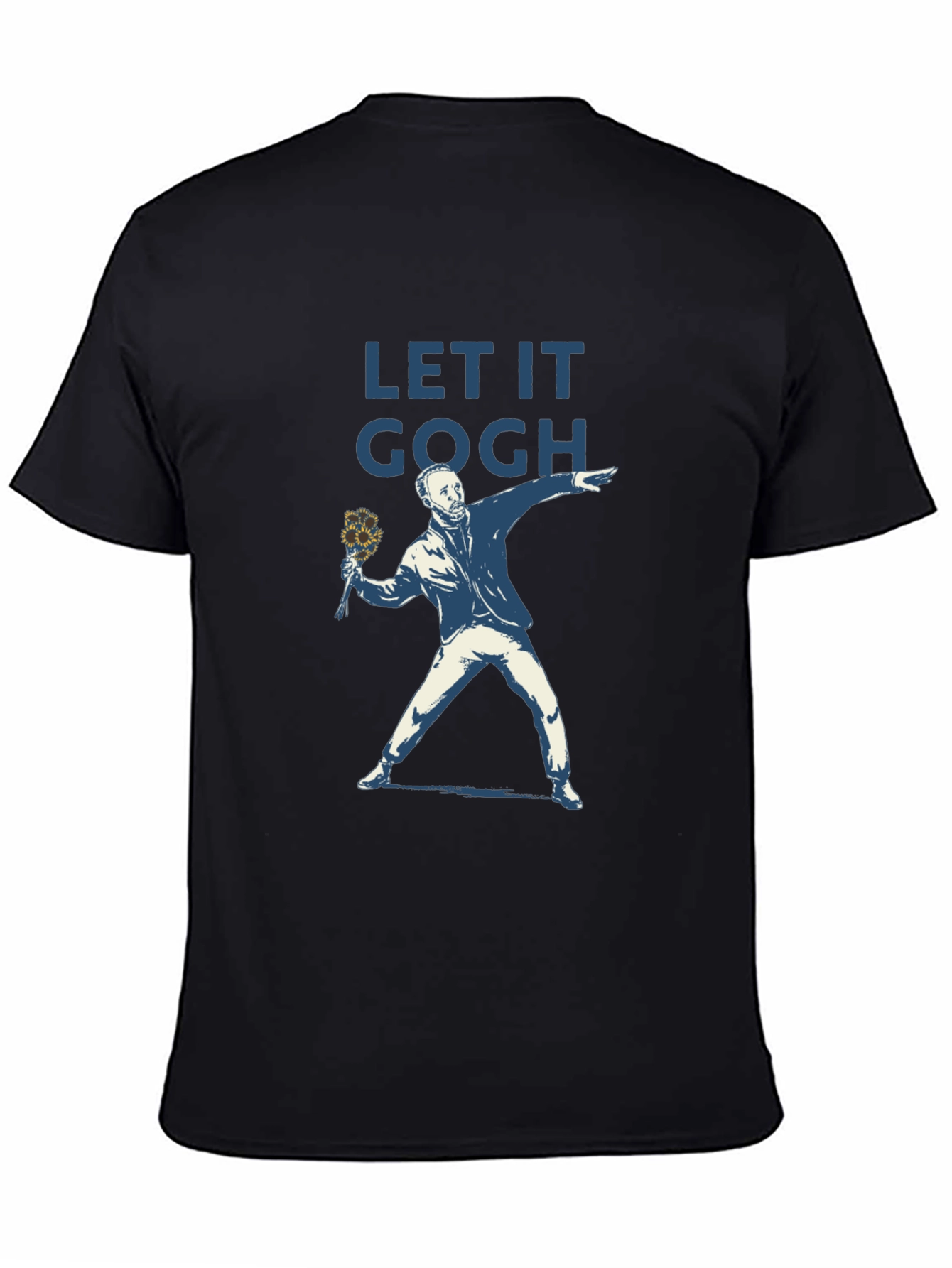 Let It Gogh T-Shirt - Artistic Graphic Tee