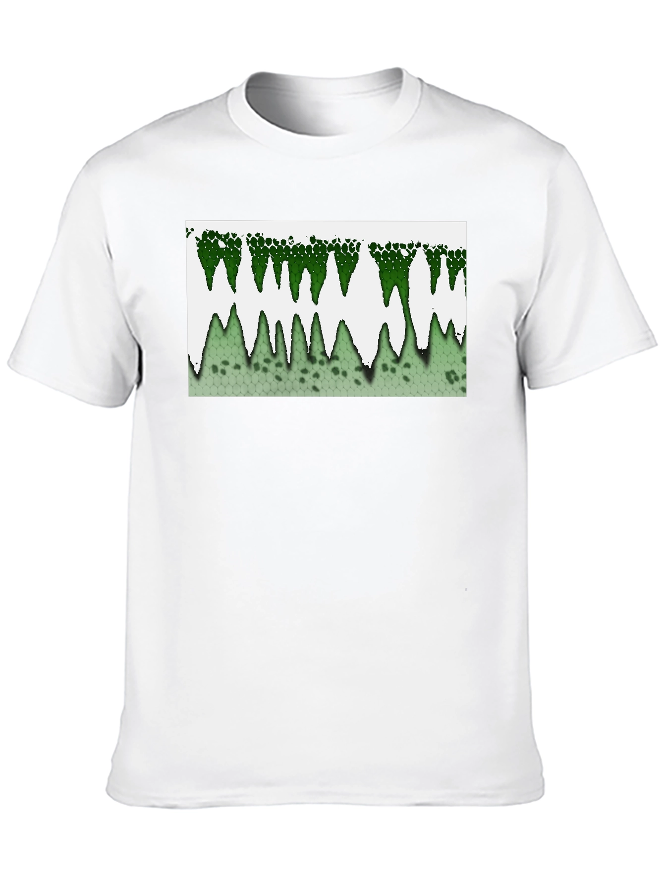 Green Drip Design Tee