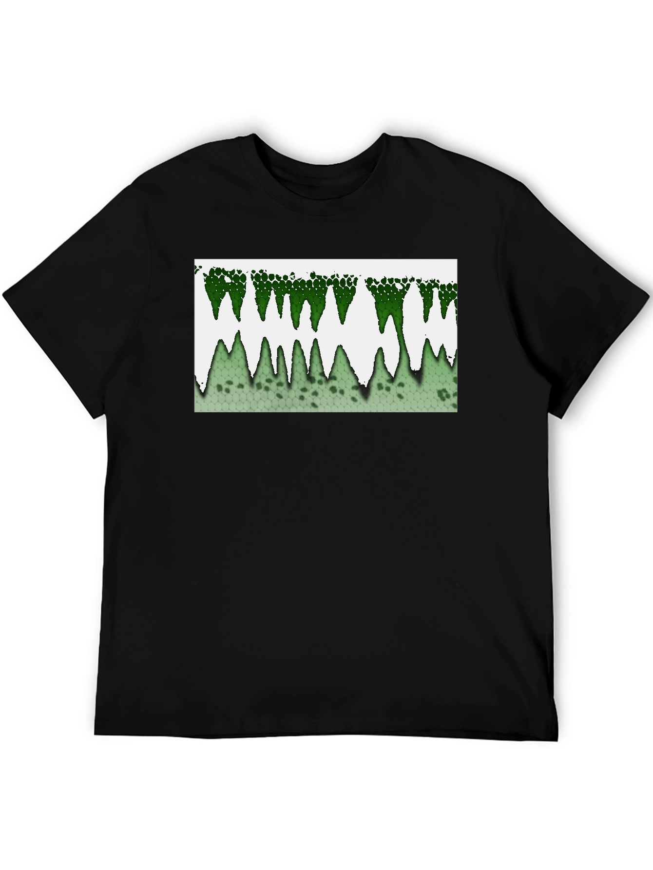 Green Drip Design Tee