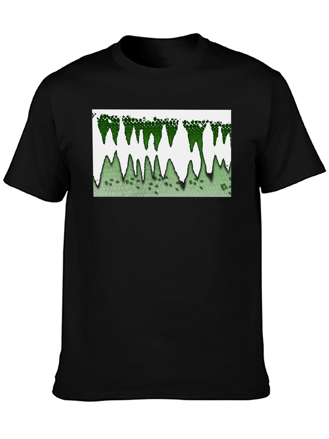 Green Drip Design Tee
