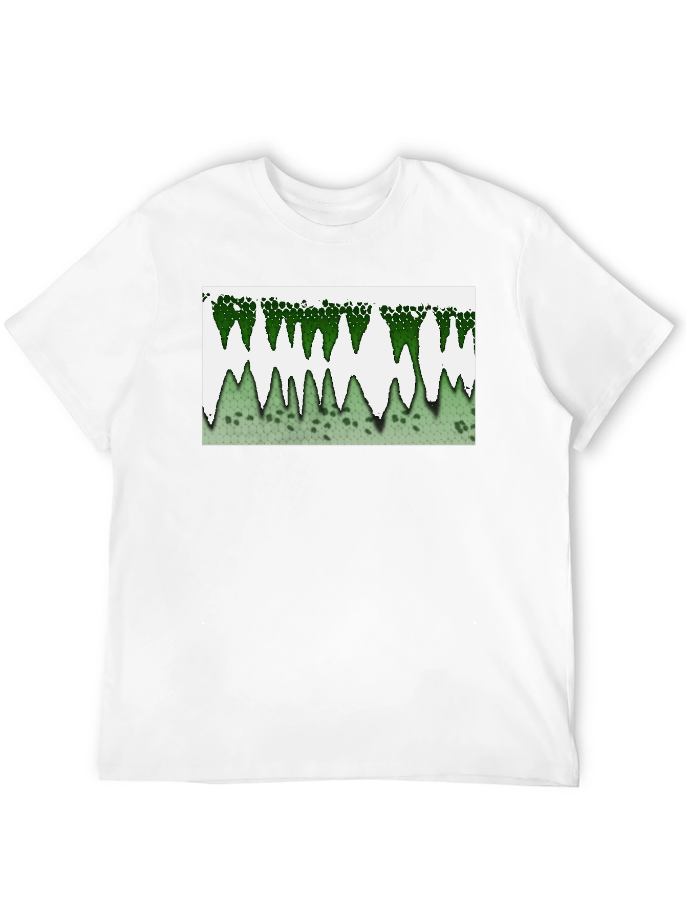 Green Drip Design Tee