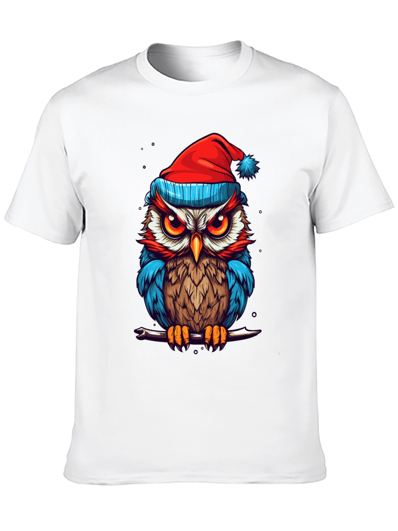 Festive Owl Graphic Tee
