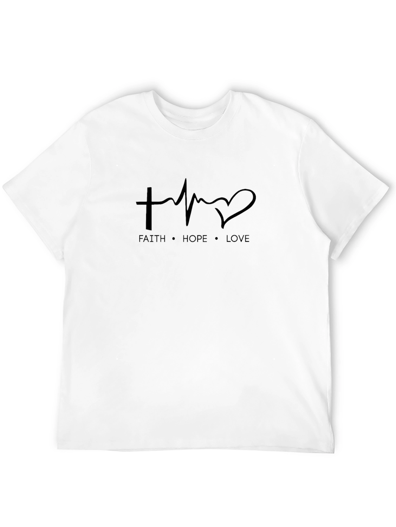 Faith Hope Love Graphic T-Shirt