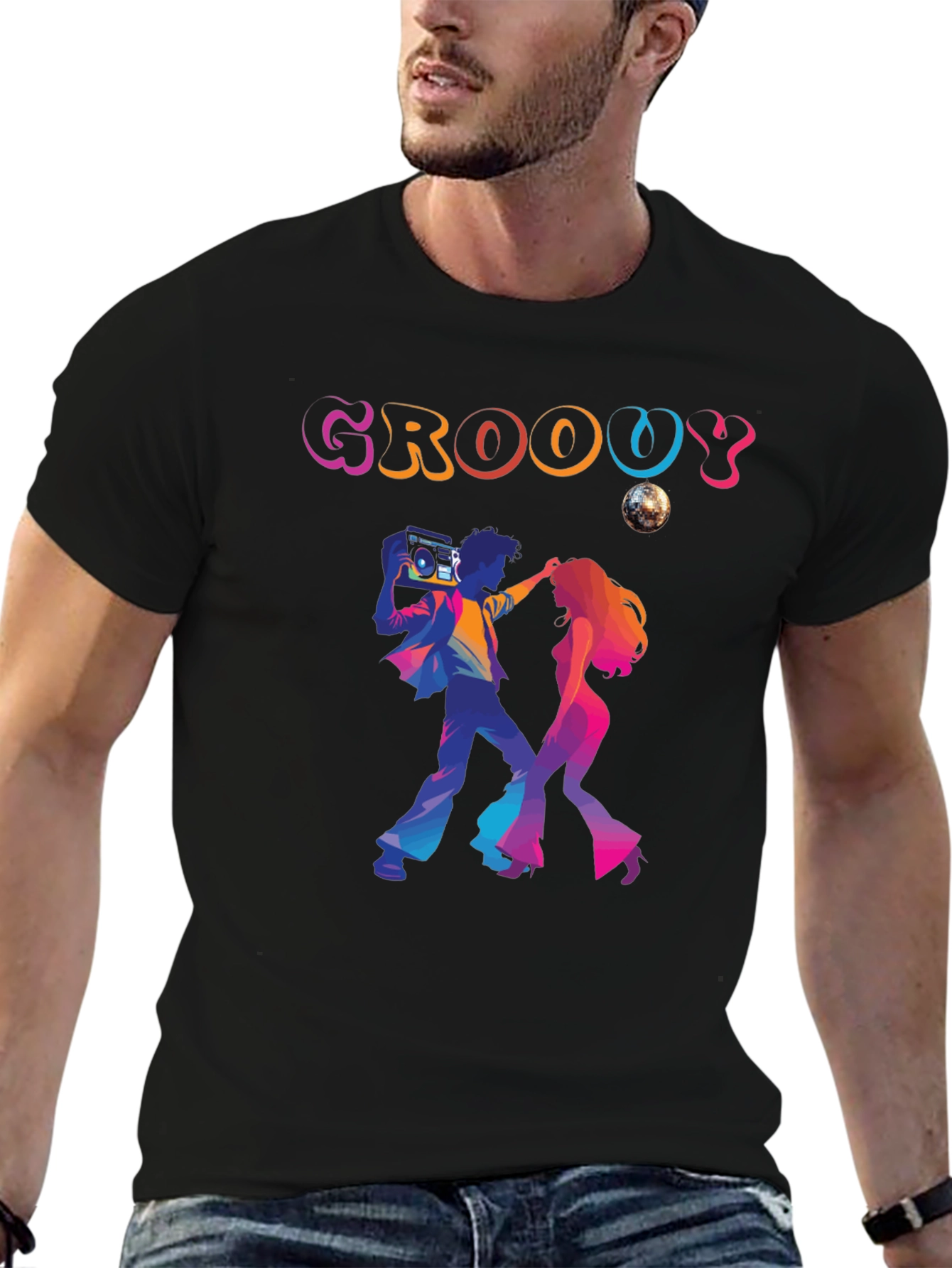 Groovy Retro Disco T-Shirt