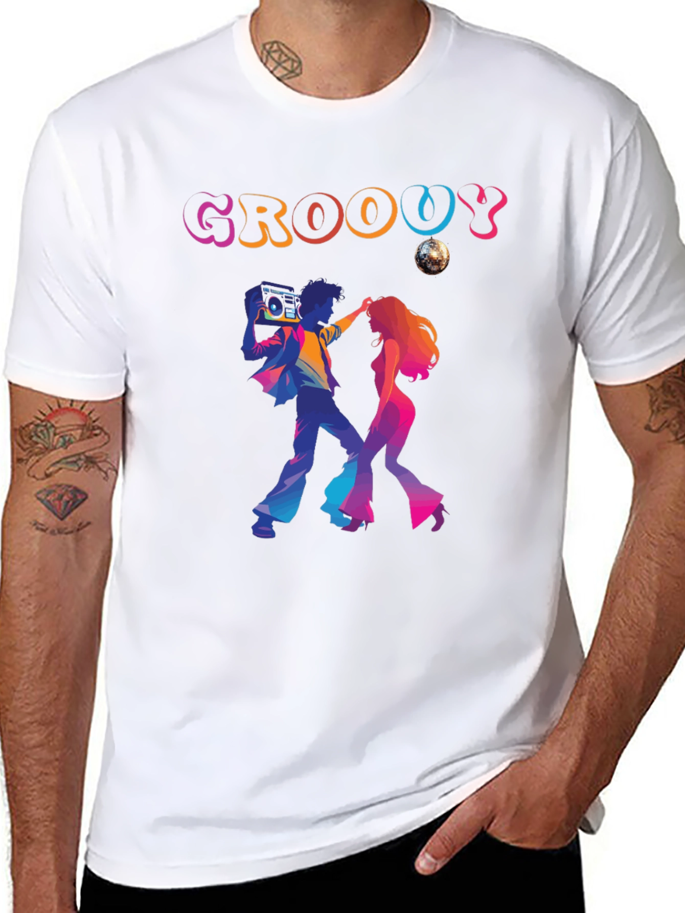 Groovy Retro Disco T-Shirt