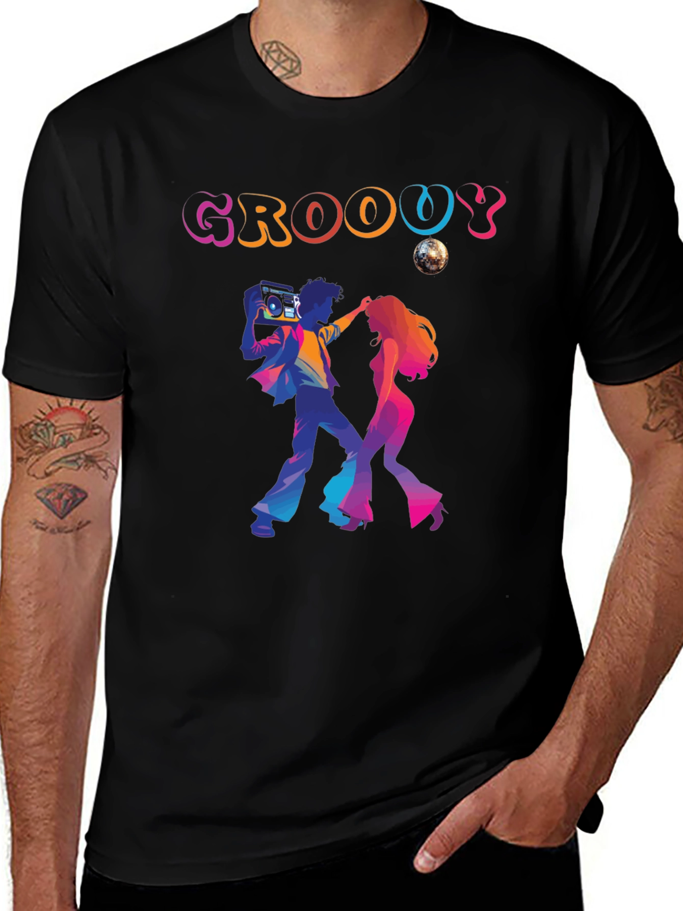 Groovy Retro Disco T-Shirt