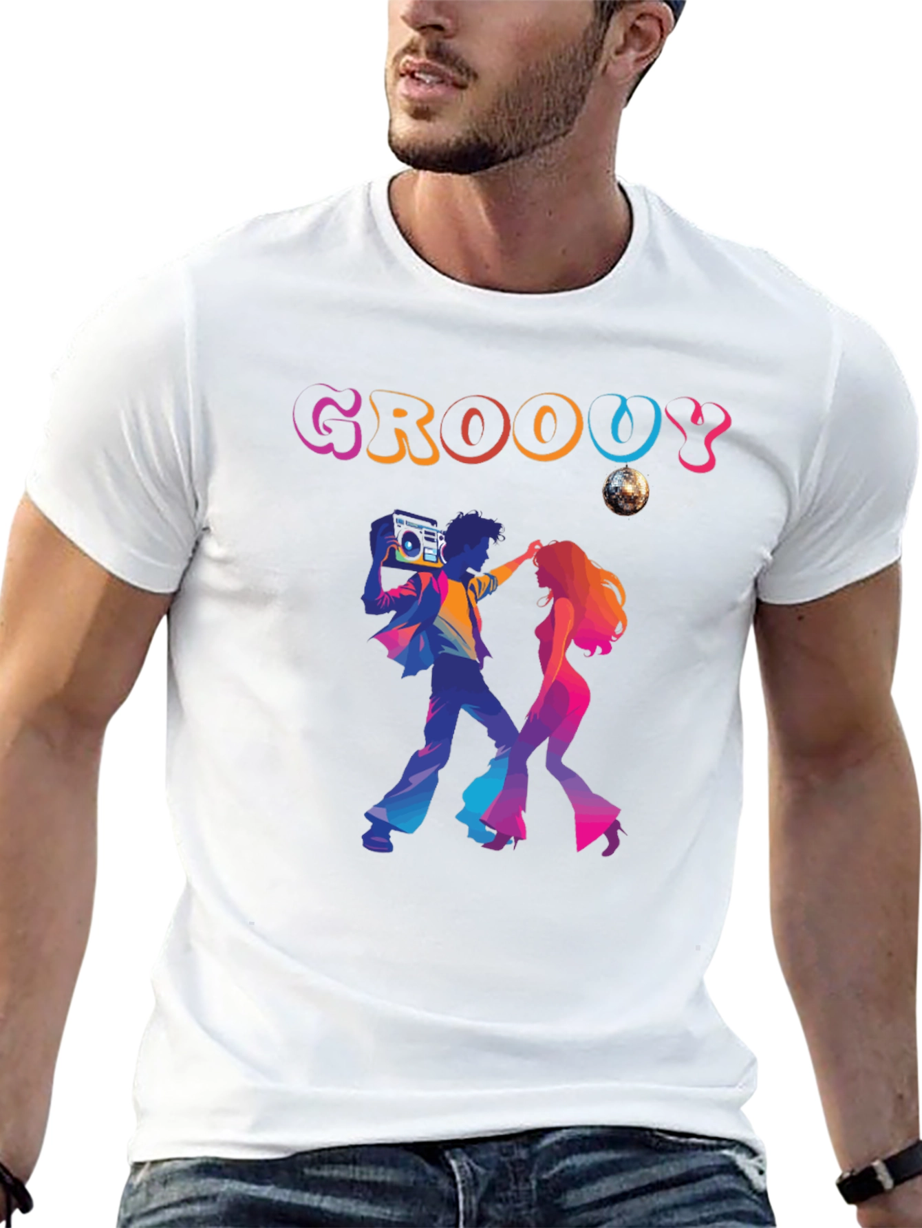 Groovy Retro Disco T-Shirt