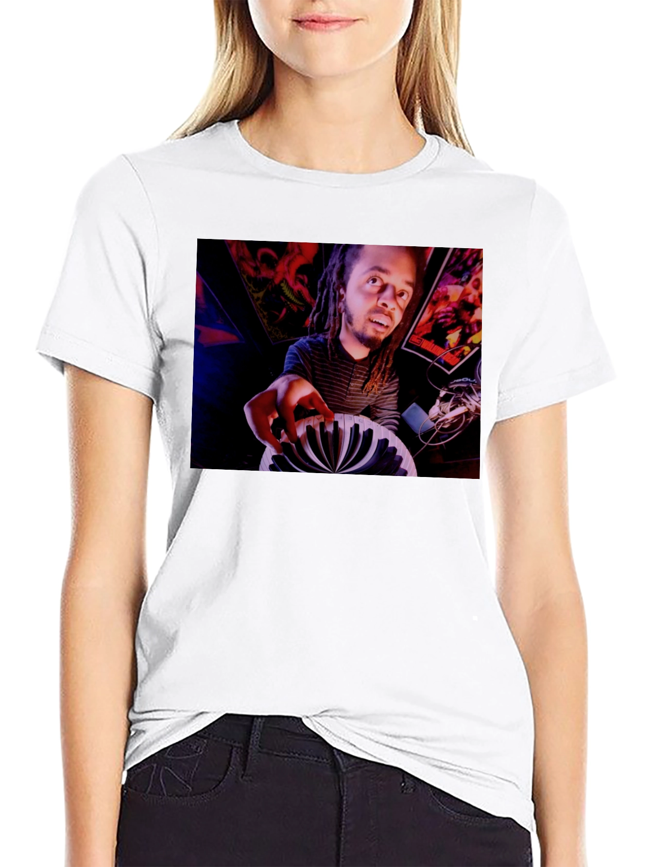 Keyboardist Graphic T-Shirt - Black Unisex Tee