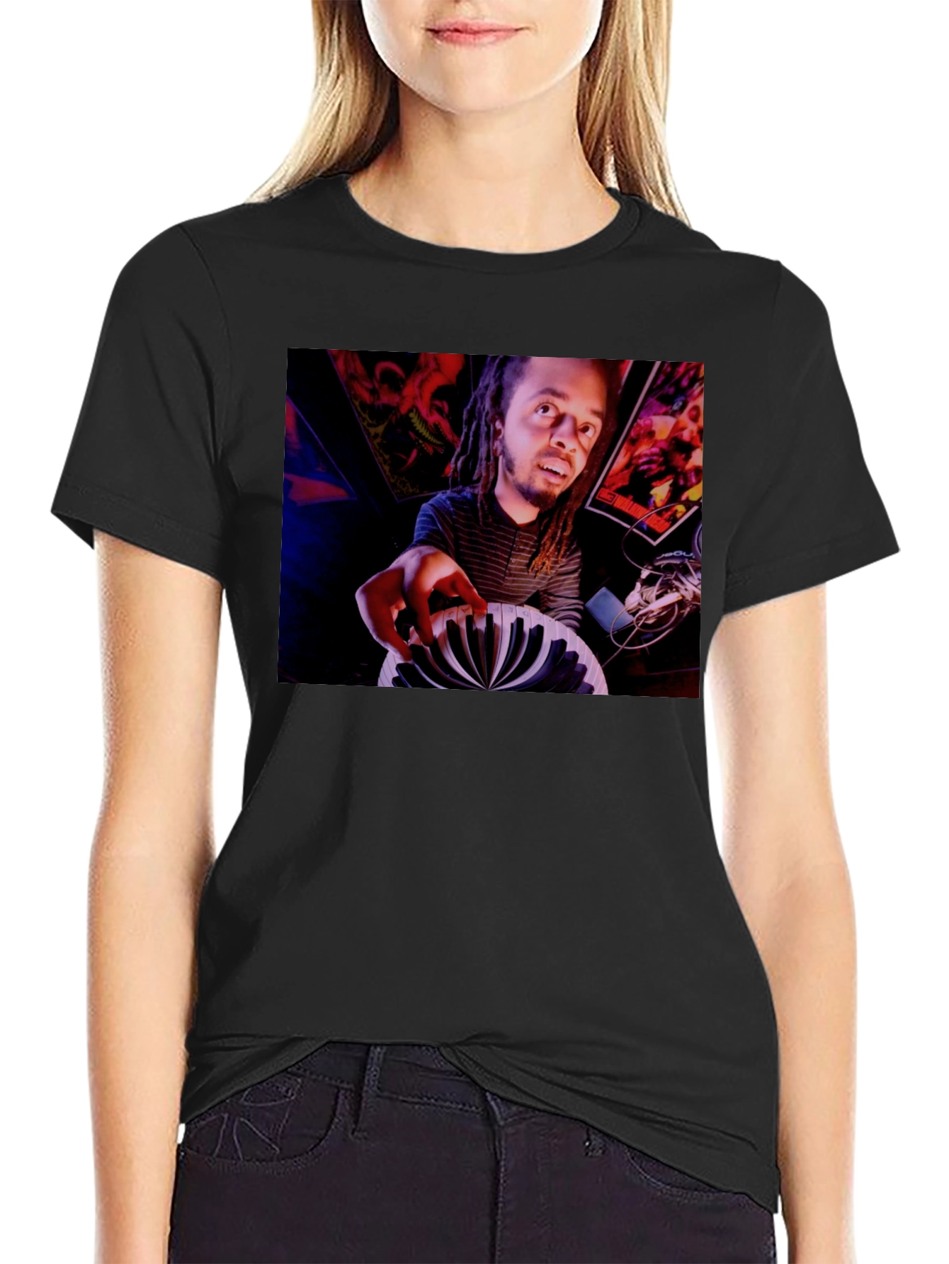 Keyboardist Graphic T-Shirt - Black Unisex Tee