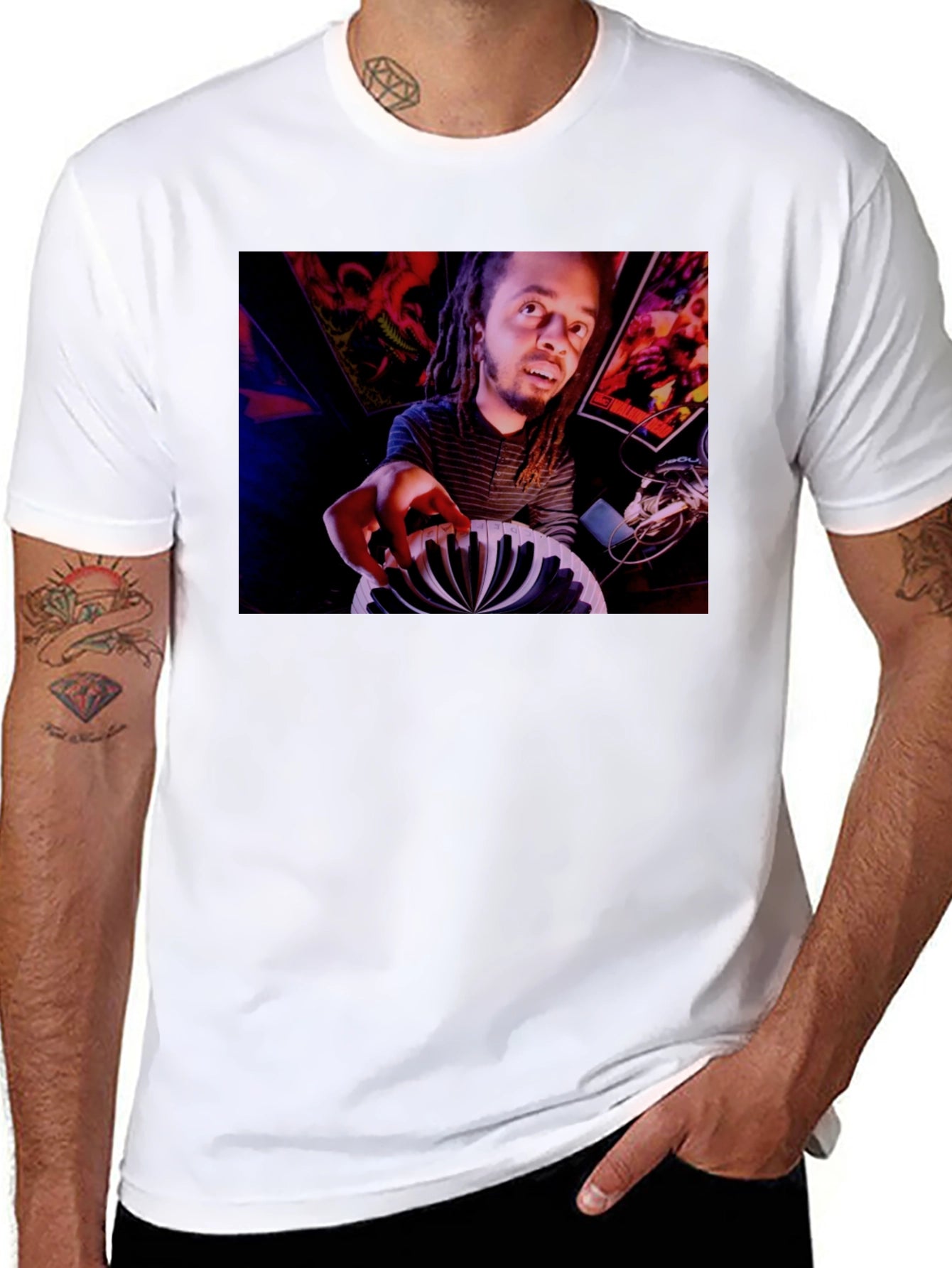 Keyboardist Graphic T-Shirt - Black Unisex Tee