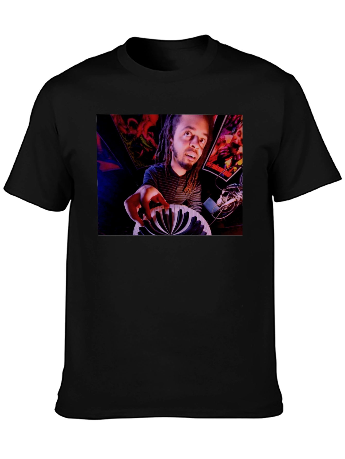 Keyboardist Graphic T-Shirt - Black Unisex Tee