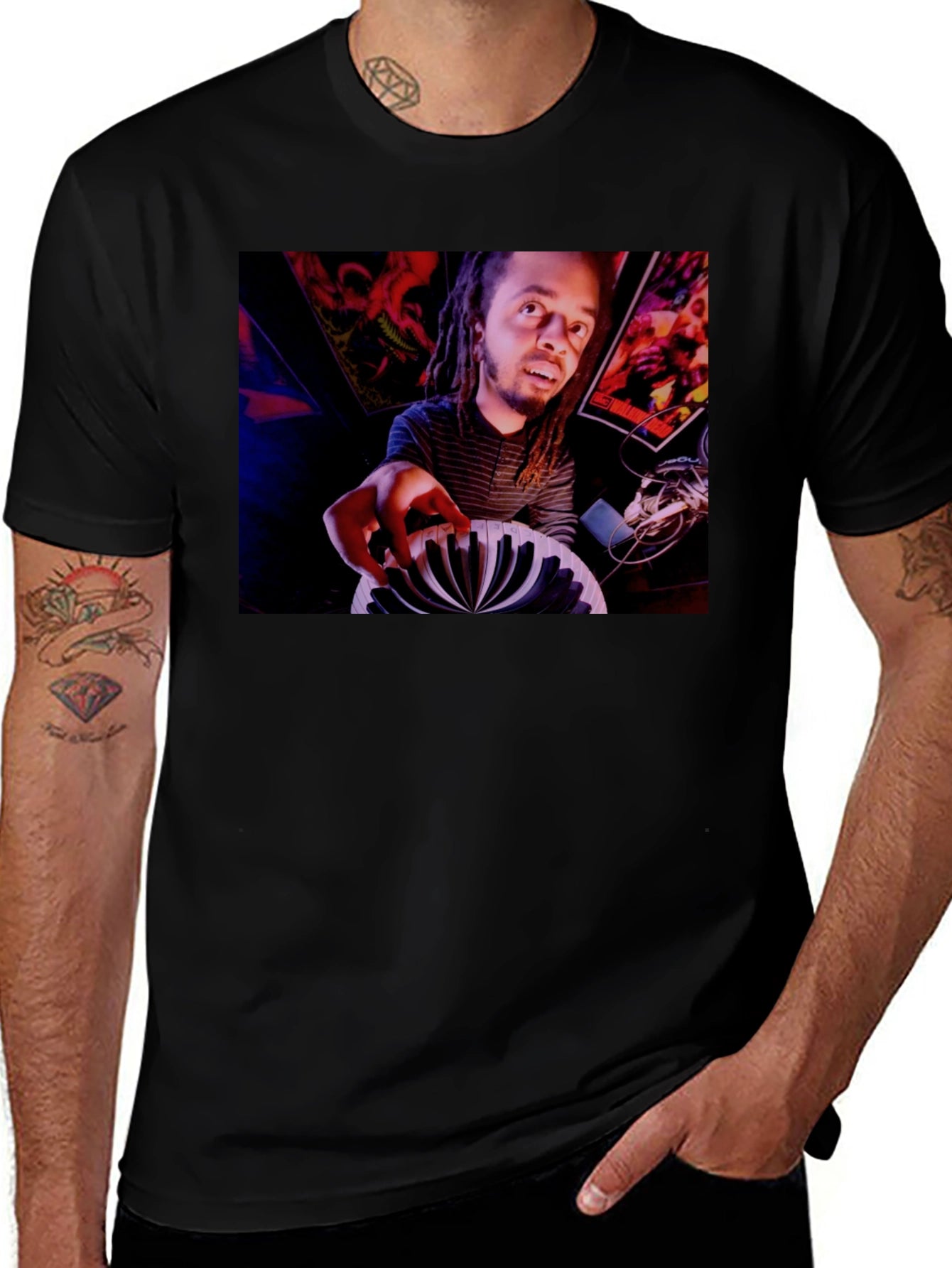 Keyboardist Graphic T-Shirt - Black Unisex Tee