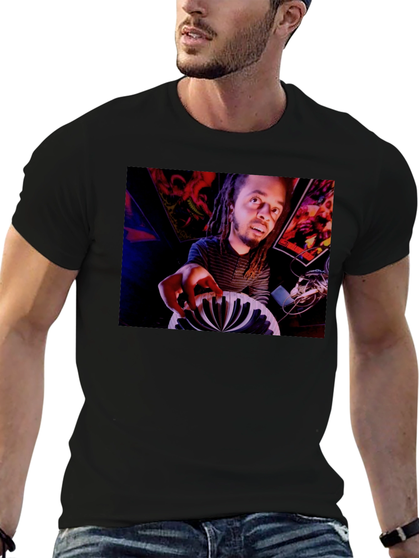 Keyboardist Graphic T-Shirt - Black Unisex Tee