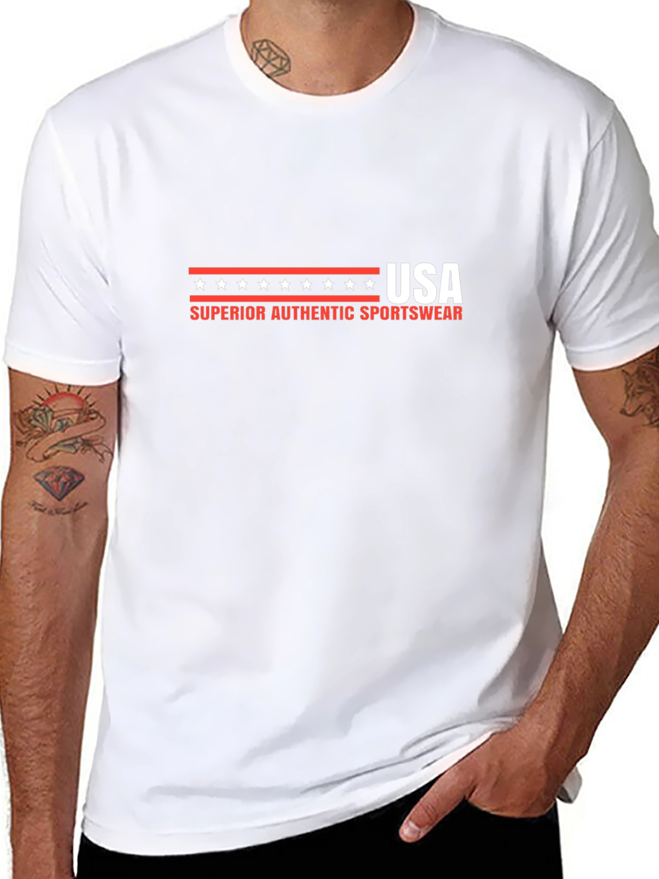 USA Superior Authentic Sportswear T-Shirt