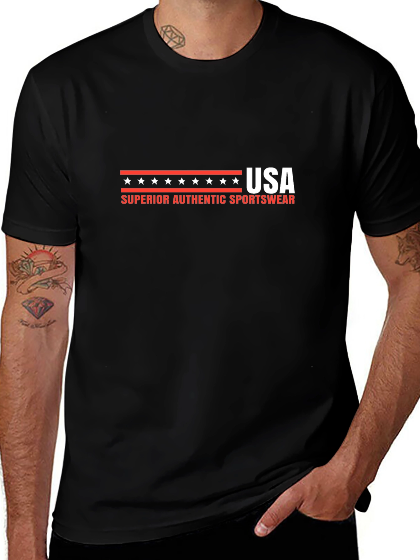 USA Superior Authentic Sportswear T-Shirt