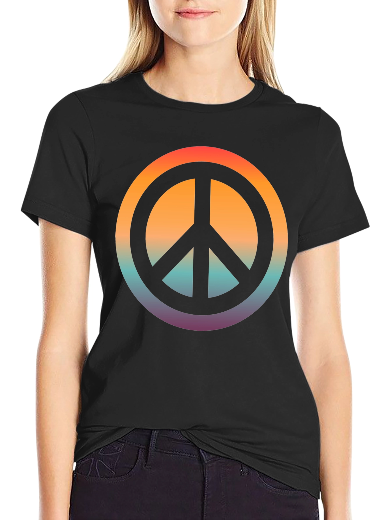 Retro Peace Sign T-Shirt
