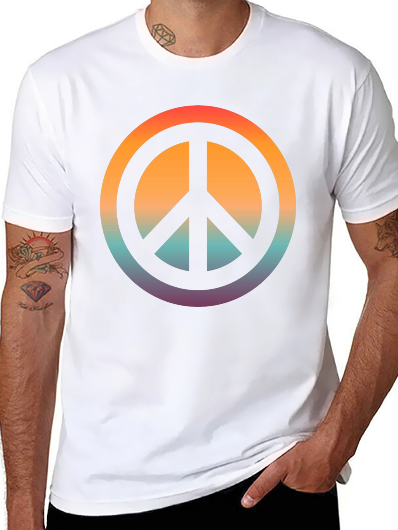 Retro Peace Sign T-Shirt