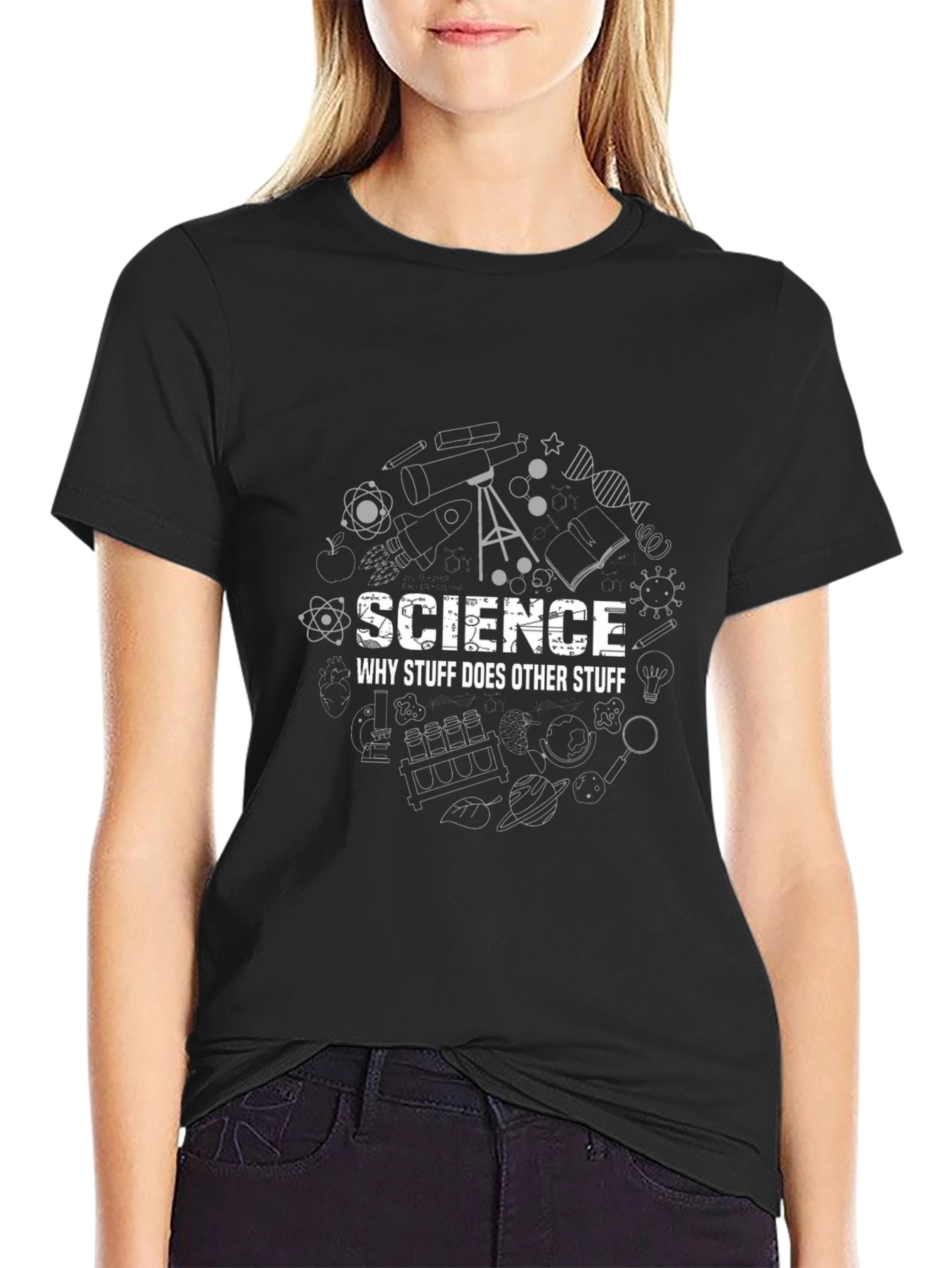 Science Why Stuff Does Other Stuff Graphic T-Shirt