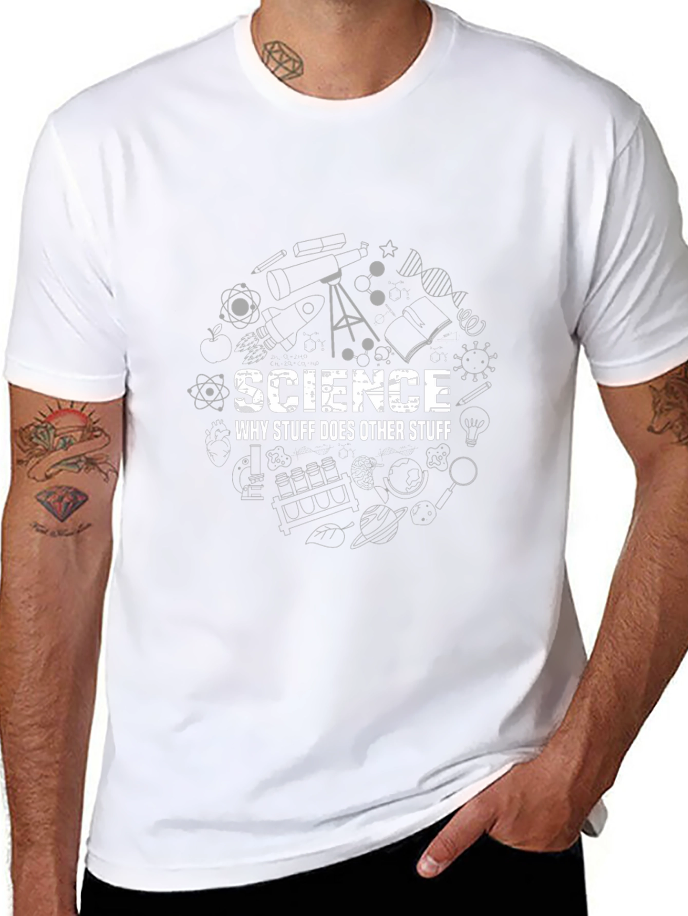 Science Why Stuff Does Other Stuff Graphic T-Shirt