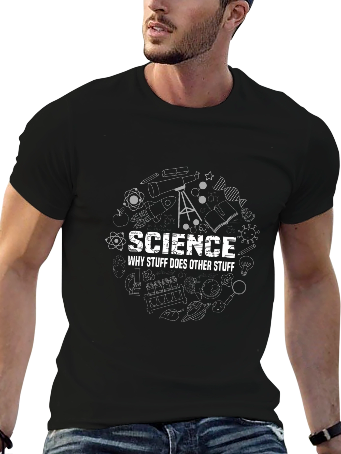 Science Why Stuff Does Other Stuff Graphic T-Shirt