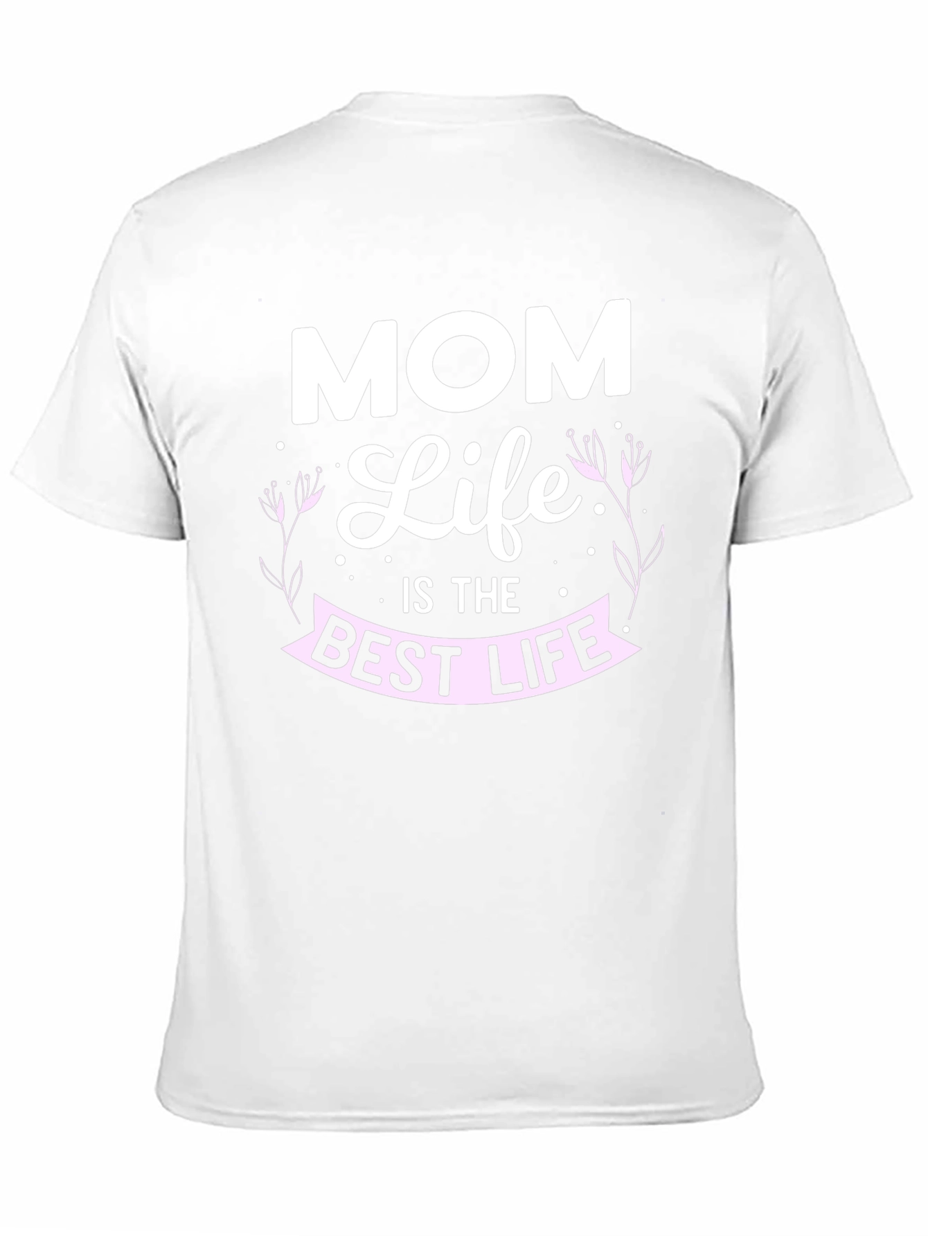 Mom Life Best Life Graphic Tee - Black