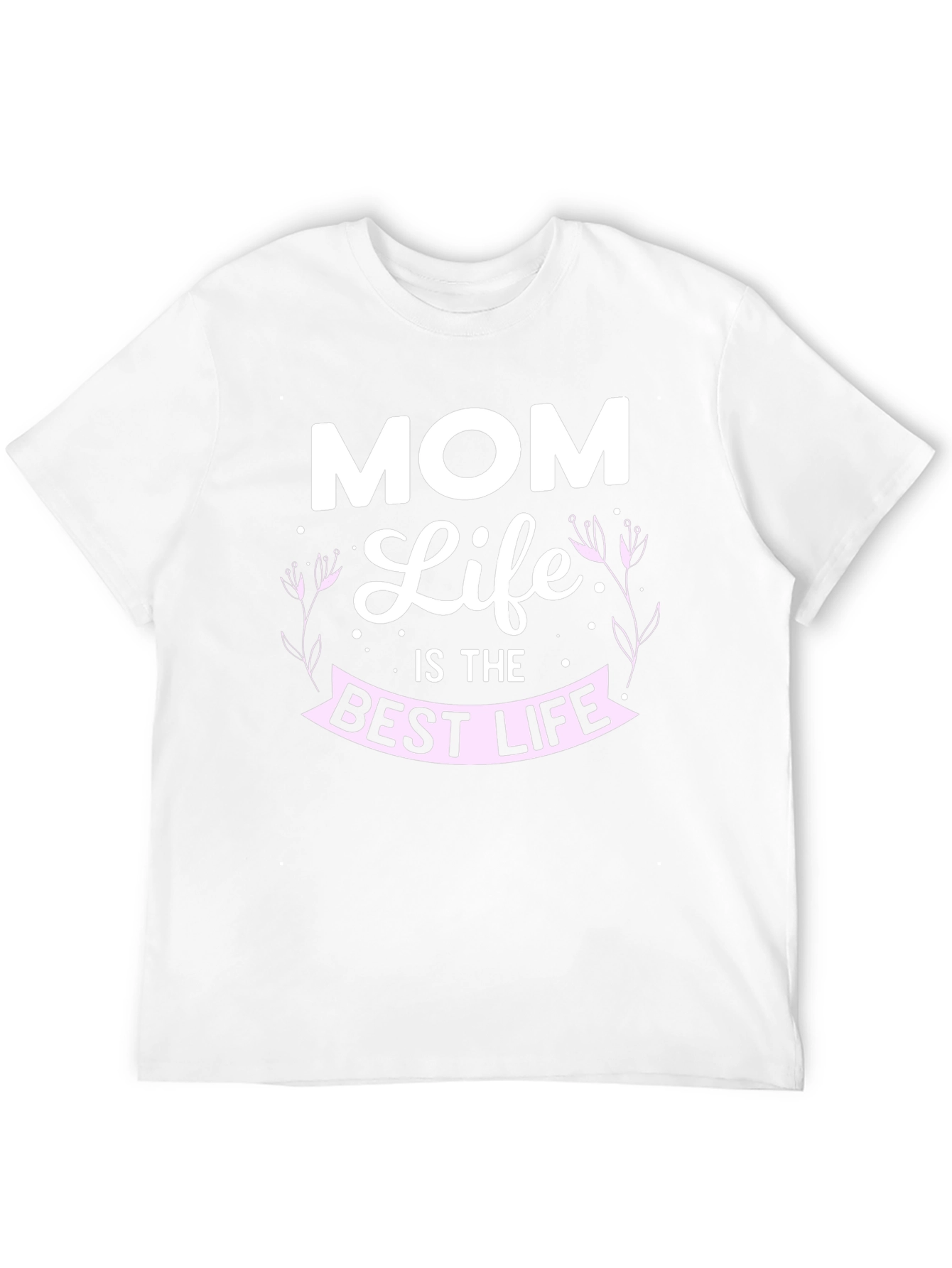 Mom Life Best Life Graphic Tee - Black