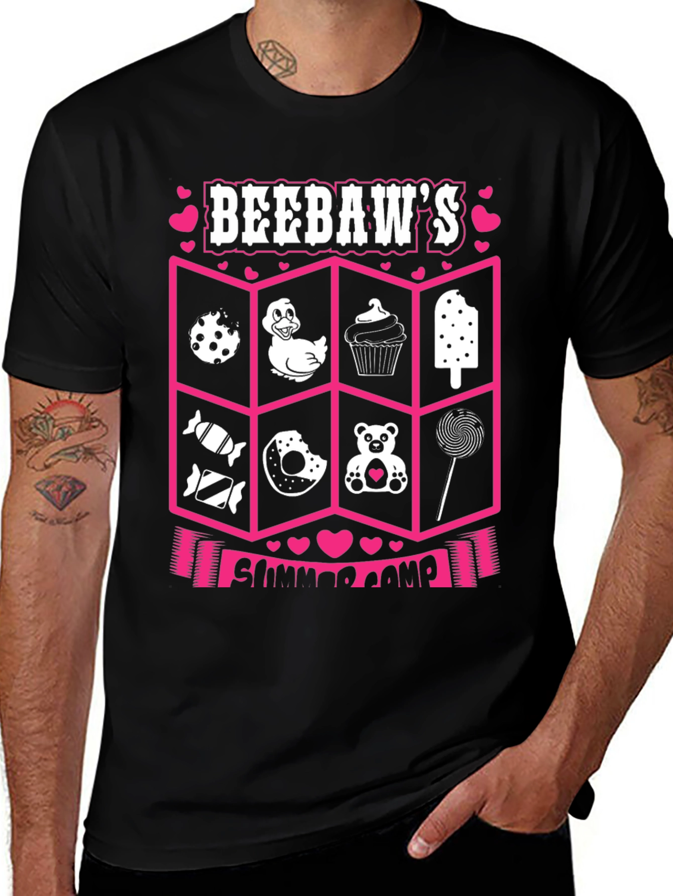 Beebaws Summer Camp Graphic T-Shirt