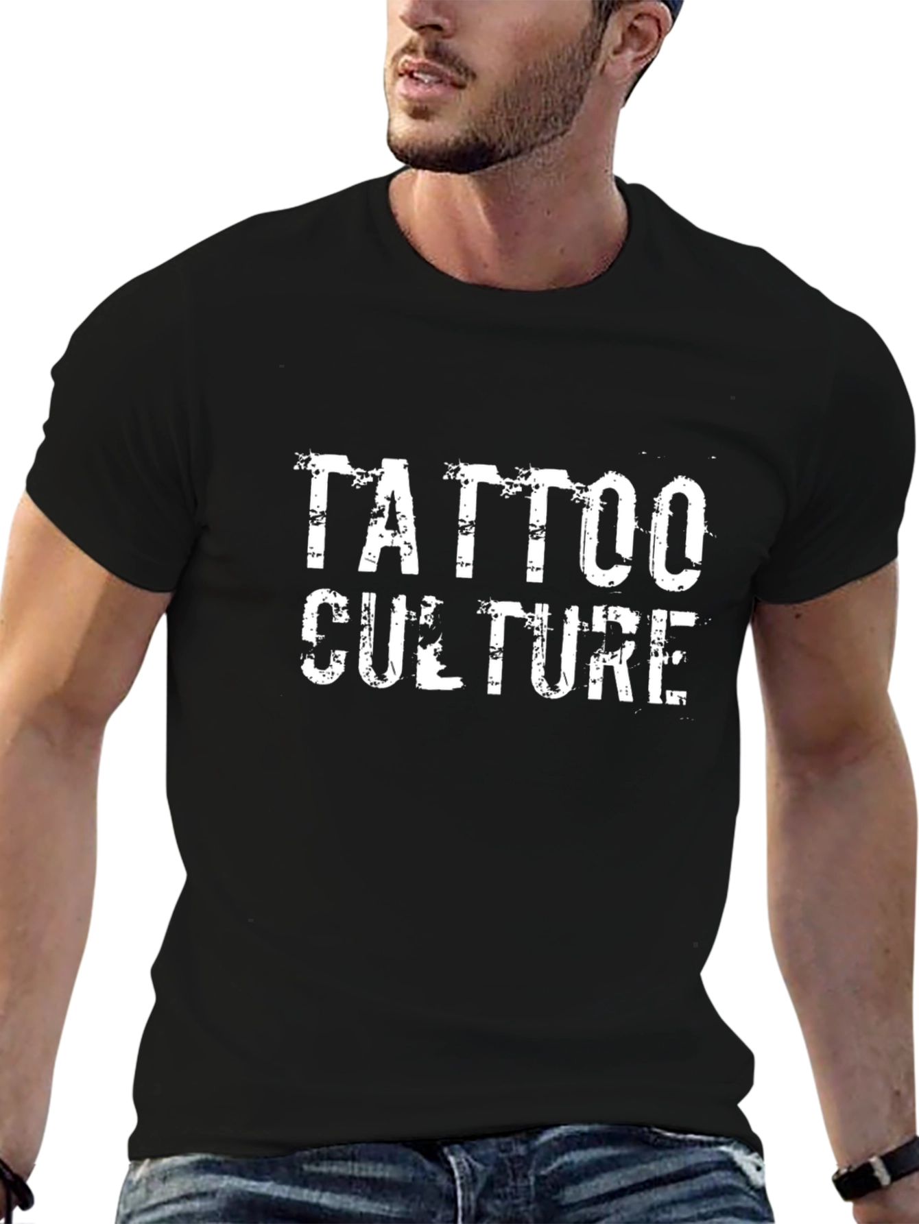 Tattoo Culture Graphic Black T-Shirt