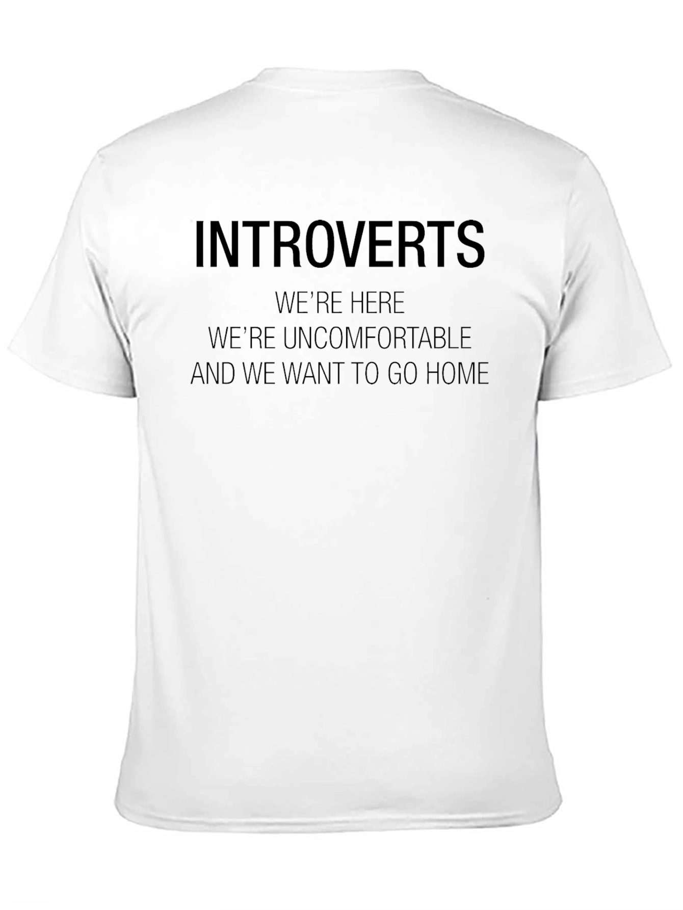 Introverts Graphic T-Shirt - Comfortable Cotton Tee