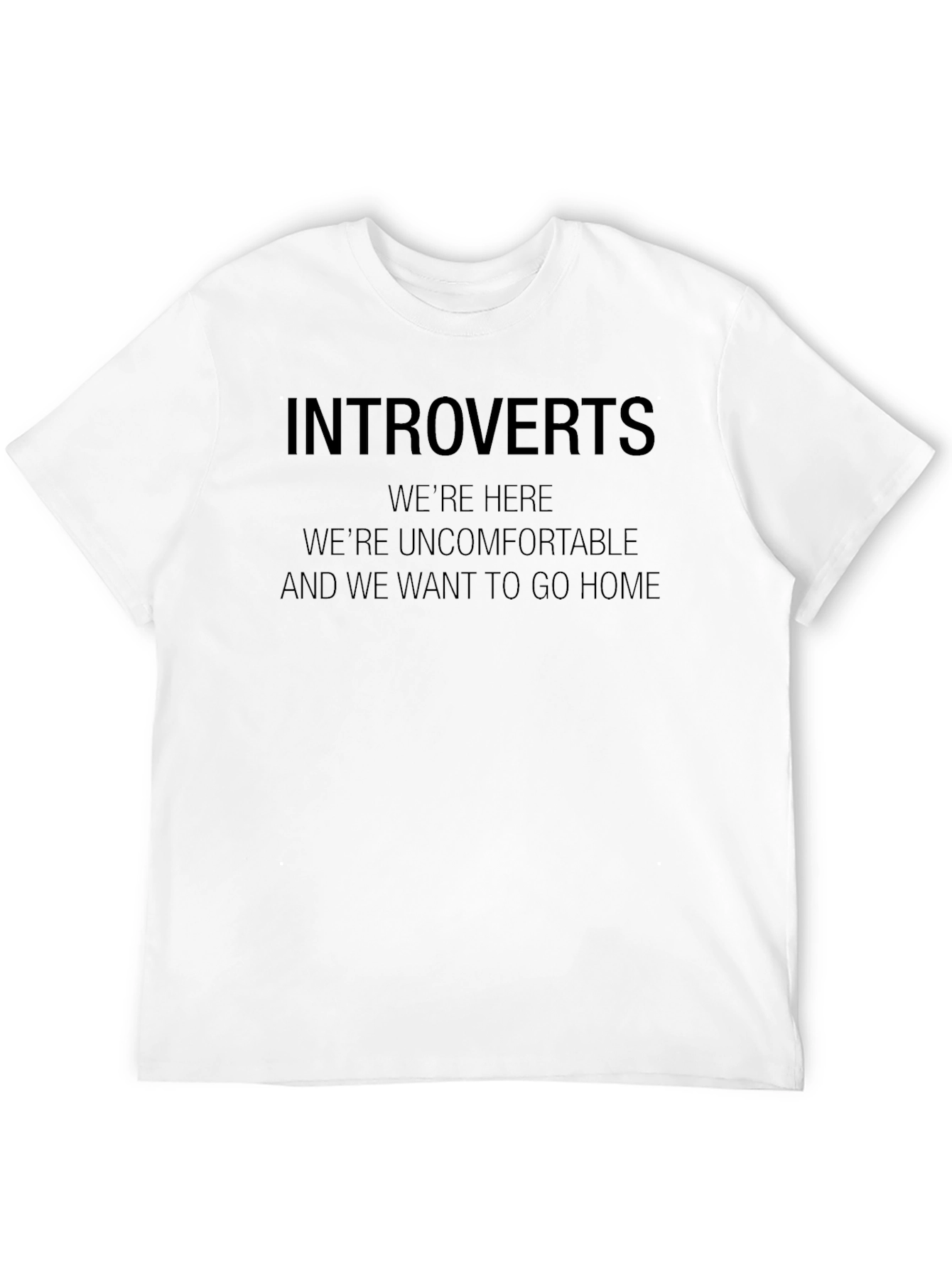 Introverts Graphic T-Shirt - Comfortable Cotton Tee