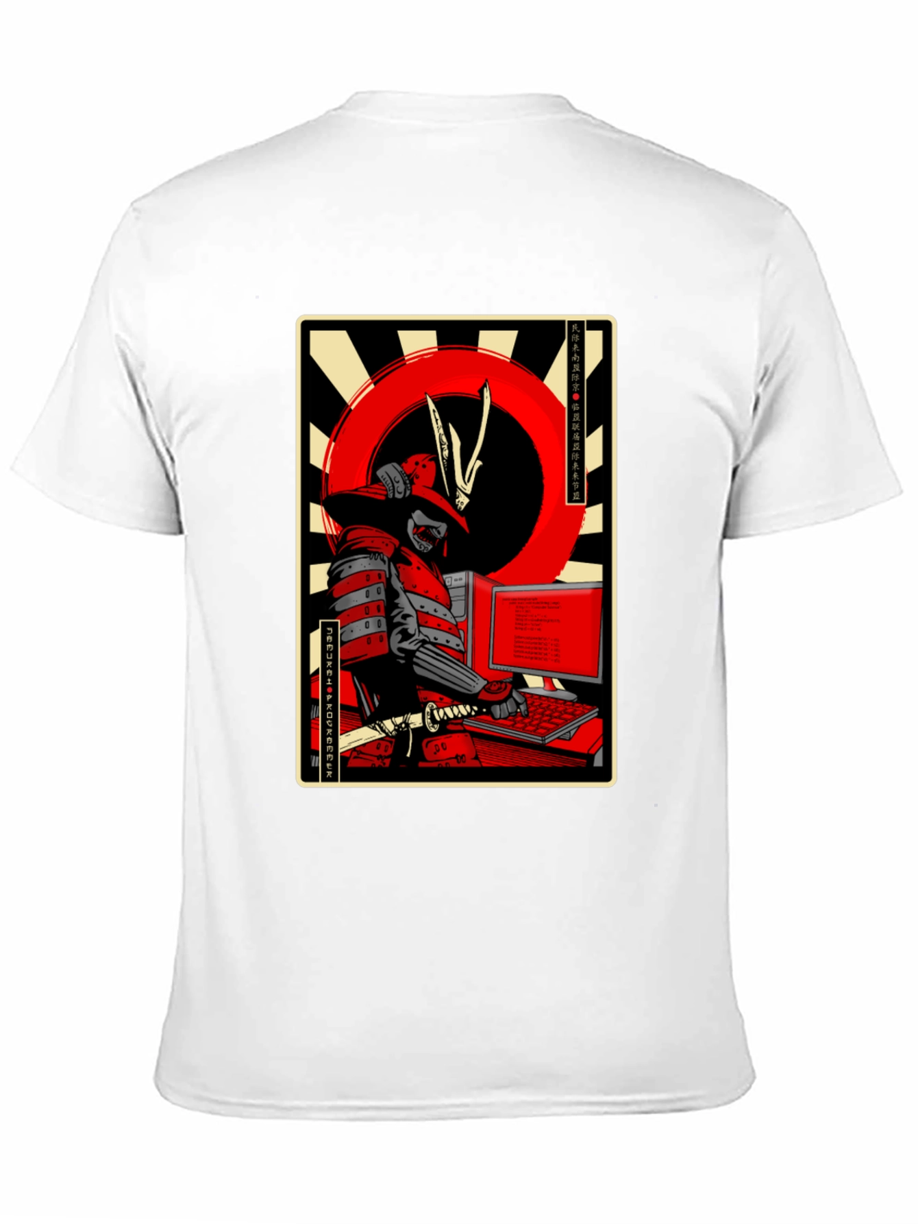 Samurai Programmer Graphic T-Shirt