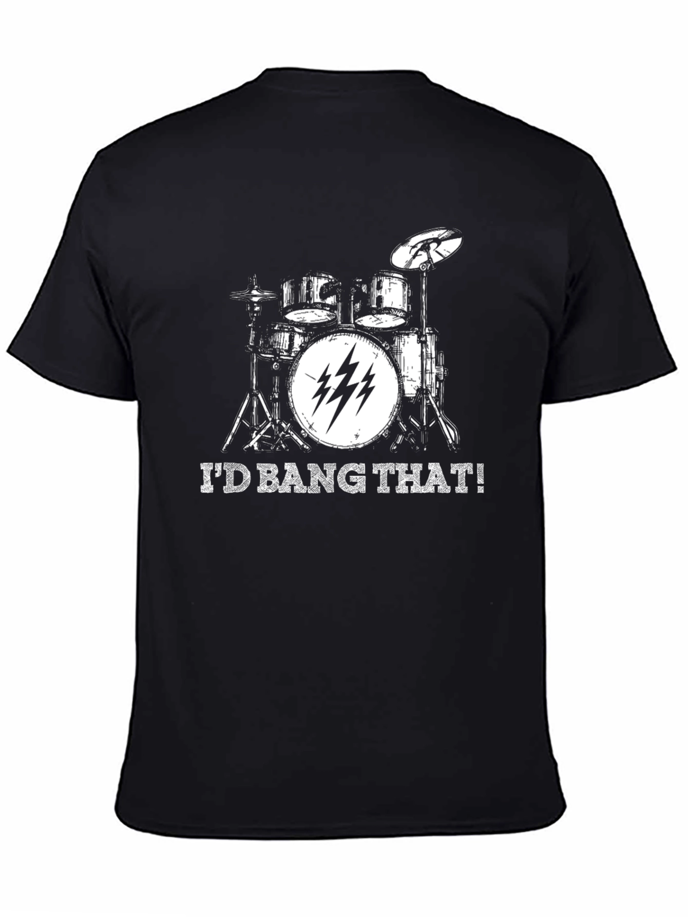 Id Bang That! Drum Kit Graphic T-Shirt
