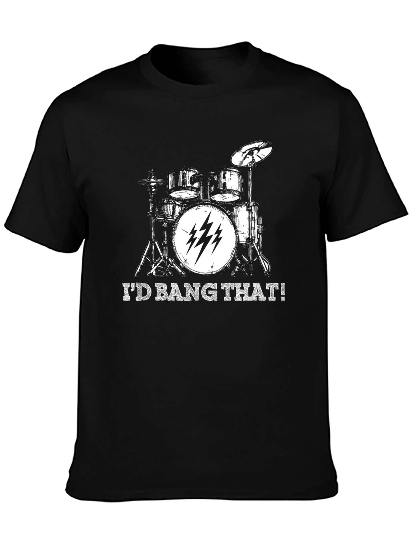 Id Bang That! Drum Kit Graphic T-Shirt