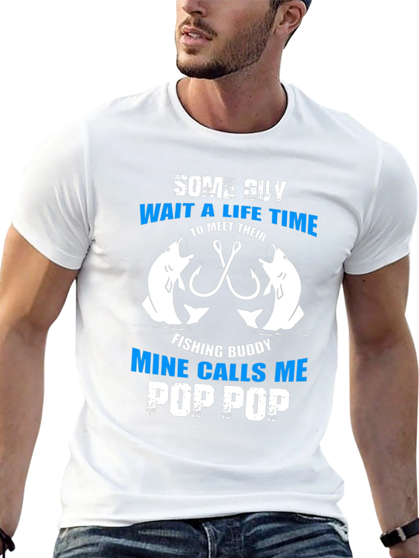 Fishing Buddy Pop Pop T-Shirt