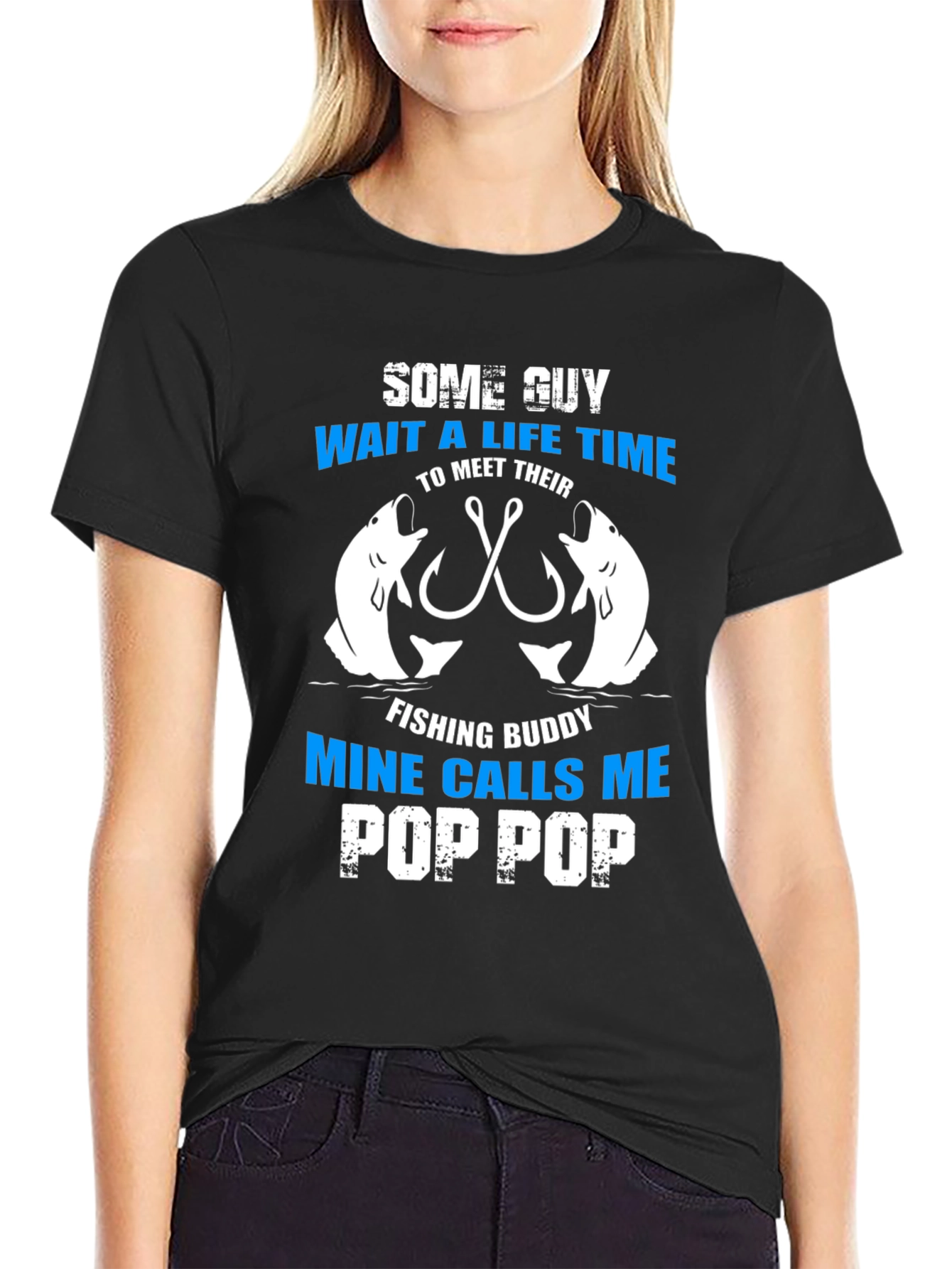 Fishing Buddy Pop Pop T-Shirt