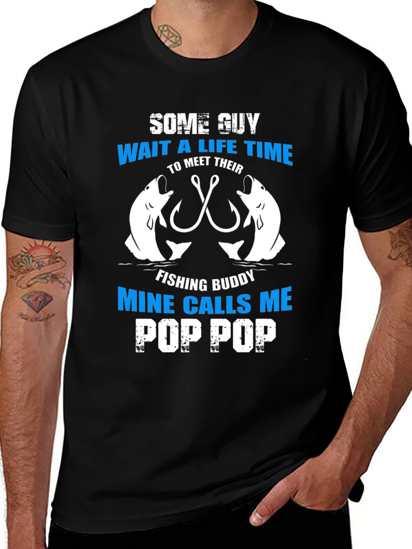 Fishing Buddy Pop Pop T-Shirt