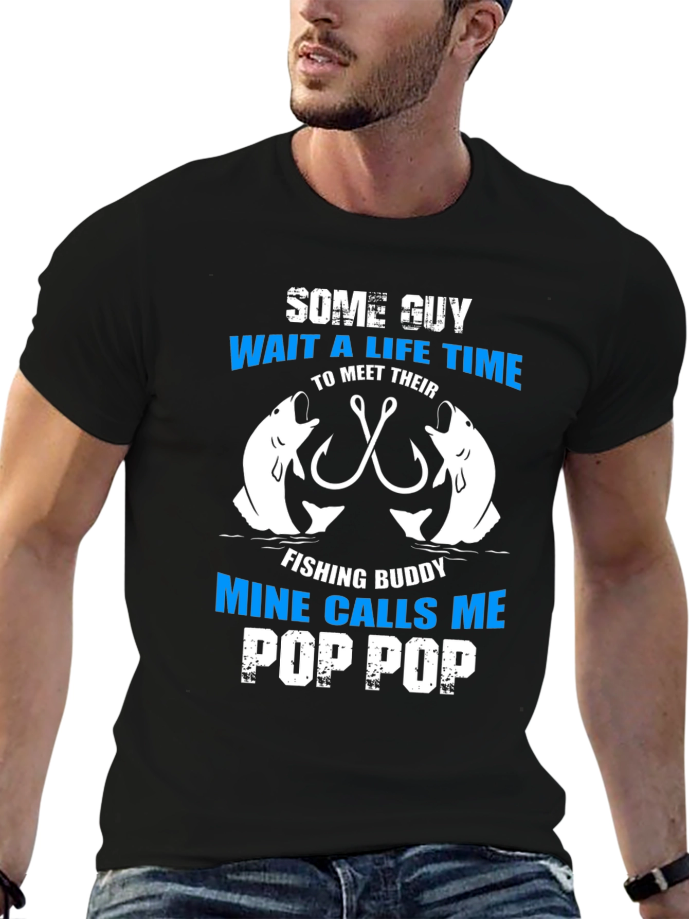 Fishing Buddy Pop Pop T-Shirt