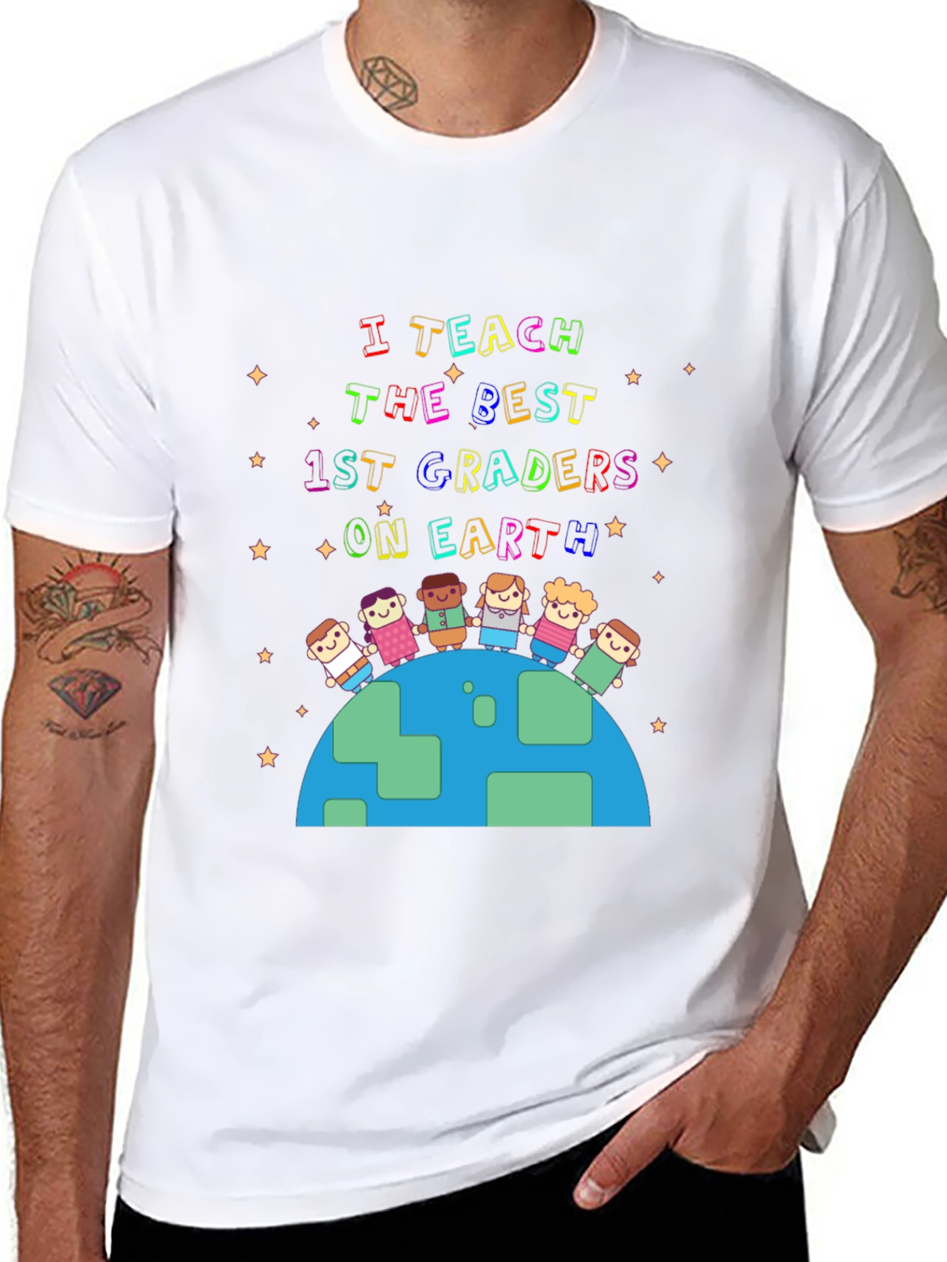 I Teach the Best 1st Graders on Earth T-Shirt