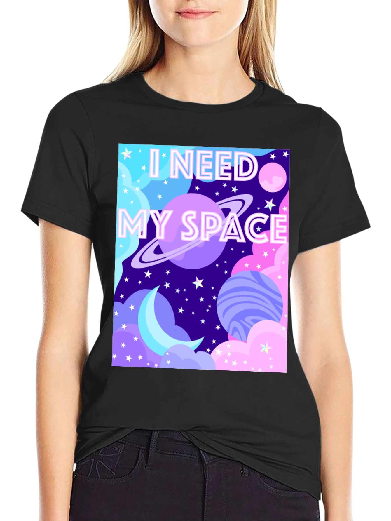 I Need My Space Graphic T-Shirt