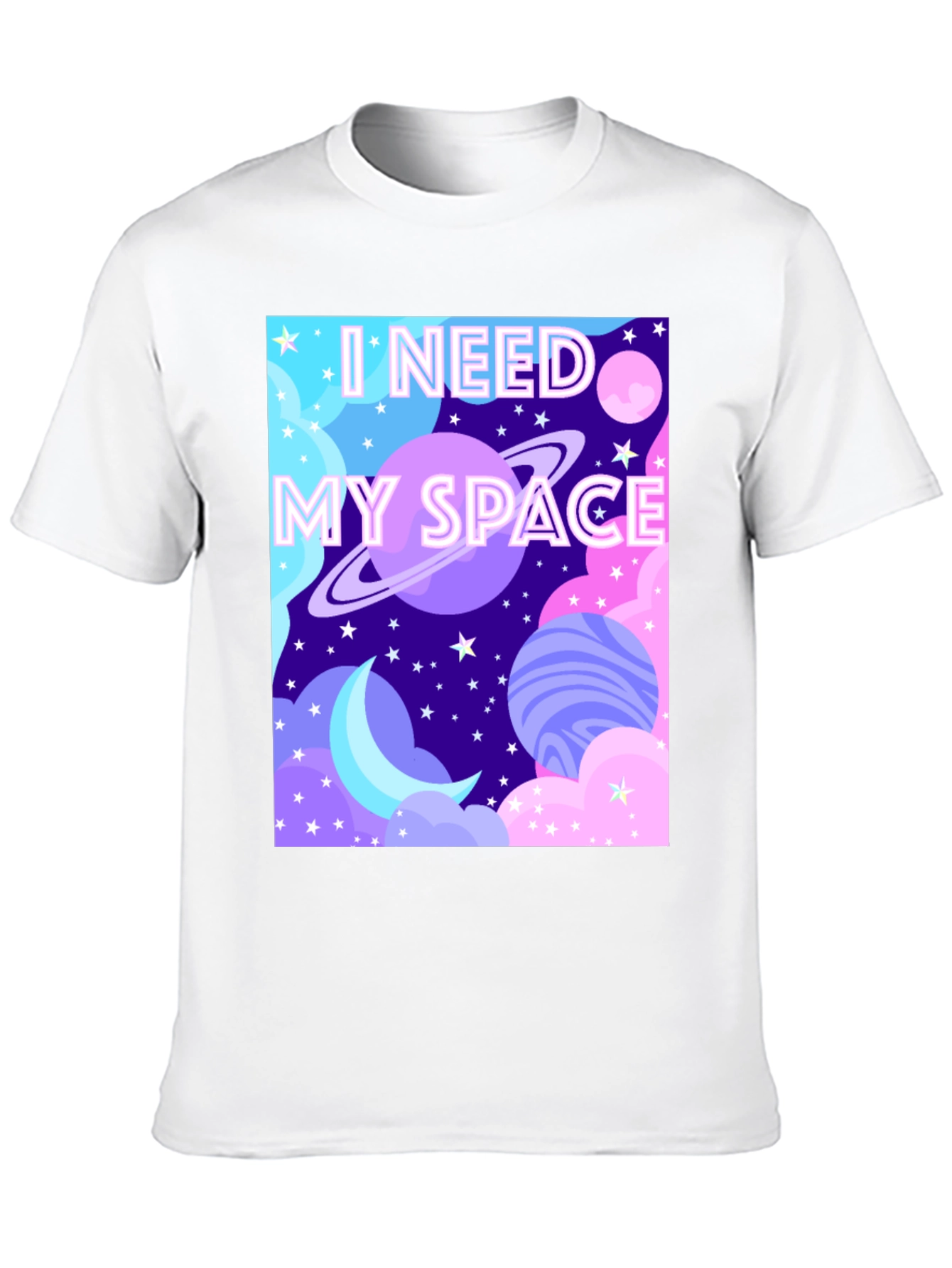 I Need My Space Graphic T-Shirt