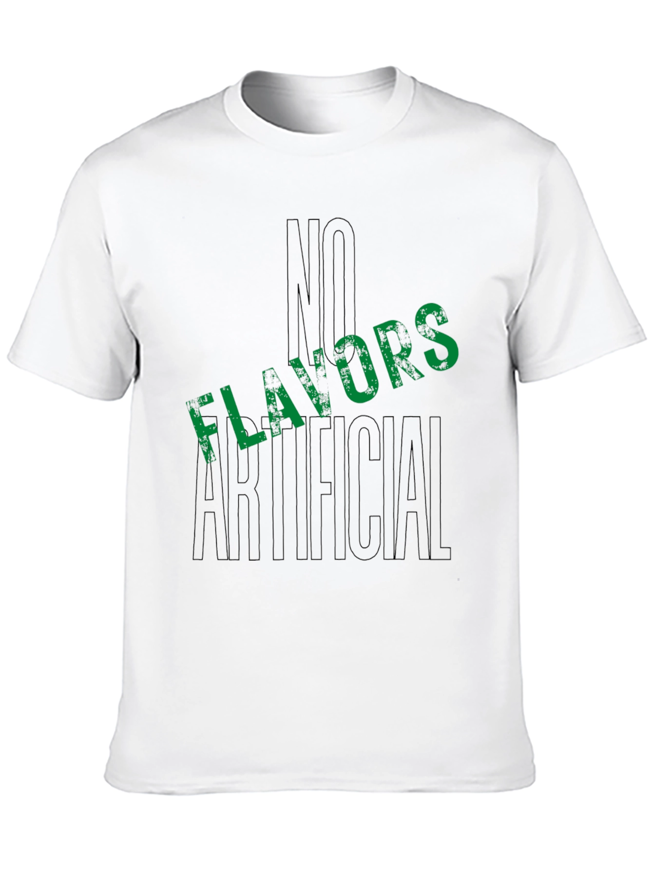 No Artificial Flavors Black T-Shirt