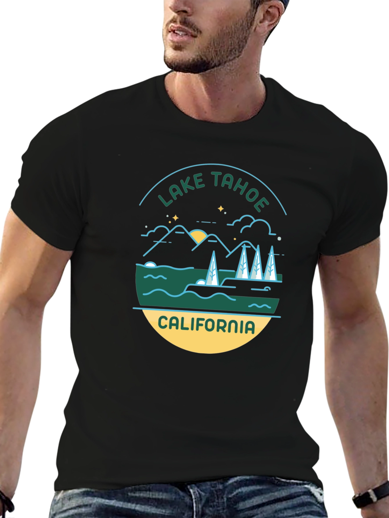 Lake Tahoe California Graphic Tee